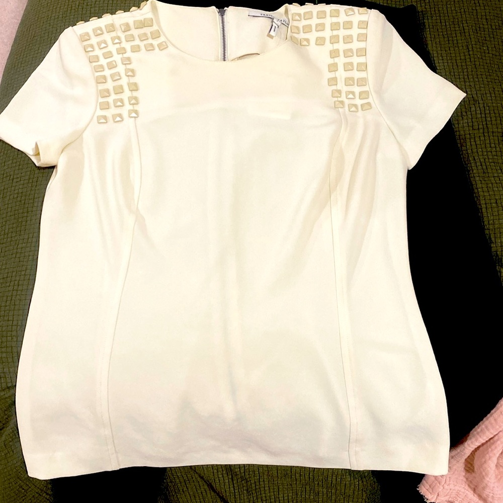 Skaist Taylor studded blouse